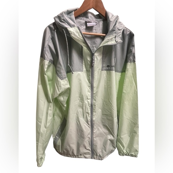 💚🩶NWT Columbia Men's Two-Tone Utility Jacket Omni-shade size XL. Beautiful Mint! - Picture 1 of 7